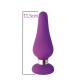 Πρωκτική Σφήνα Σιλικόνης - Mai No.53 Anal Plug Purple 11,5cm Sex Toys 
