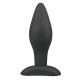 Large Black Silicone Buttplug Sex Toys
