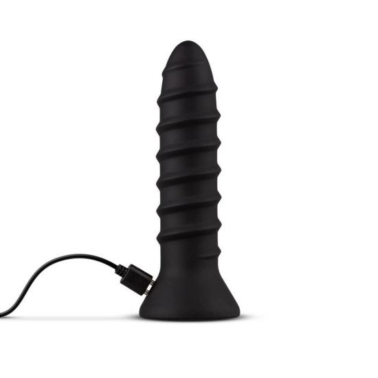 Πρωκτικός Δονητής 10 Ταχυτήτων - Screwed Plug Anal Vibrator Small 15.5 cm Sex Toys 