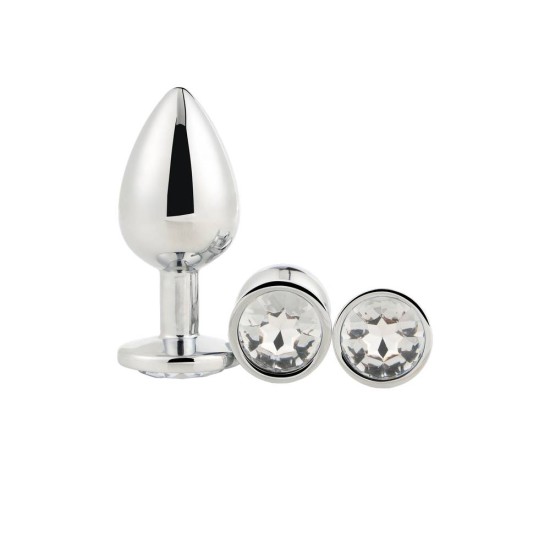 Gleaming Love Silver Plug Set Sex Toys