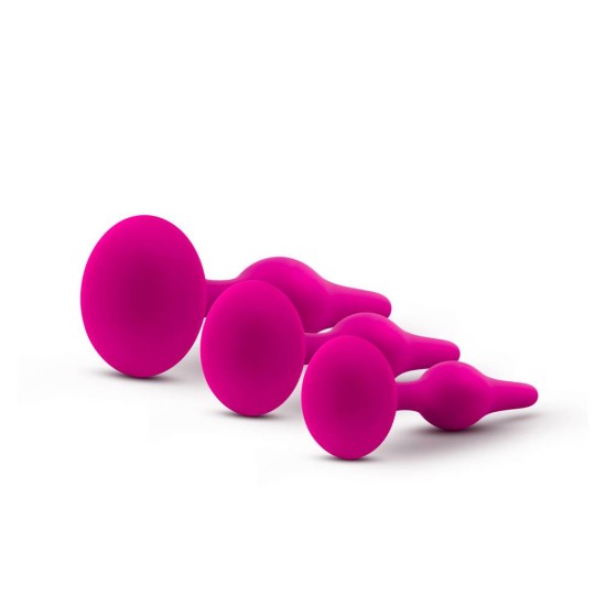 Σετ Πρωκτικές Σφήνες - Luxe Beginner Plug Kit Pink Sex Toys 