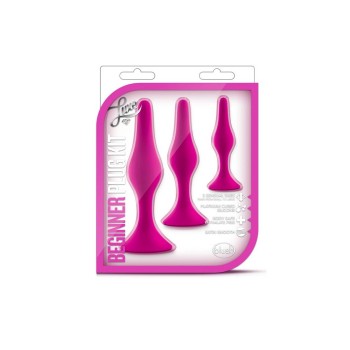 Σετ Πρωκτικές Σφήνες - Luxe Beginner Plug Kit Pink