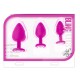 Luxe Bling Plugs Training Kit Pink Sex Toys