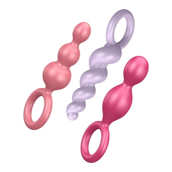 Satisfyer Booty Call Plugs Multi Color Sex Toys