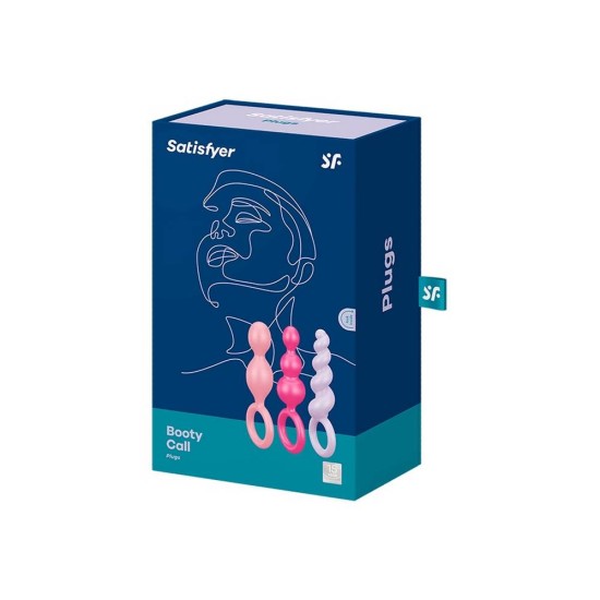 Satisfyer Booty Call Plugs Multi Color Sex Toys