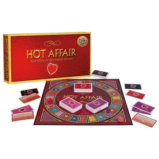 Επιτραπέζιο Παιχνίδι Στα Γερμανικά - Game Hot Affair German Sexy Δώρα 