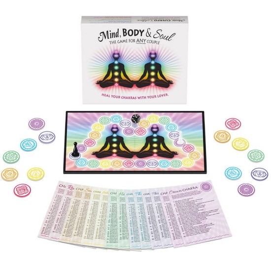 Επιτραπέζιο Παιχνίδι Ταντρικό Σεξ - Mind Body Soul Board Game Sex Toys 