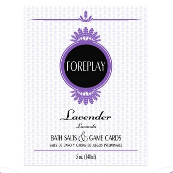 Ερωτικό Παιχνίδι Καρτών Με Άλατα Μπάνιου - Foreplay Bath Salts & Game Cards