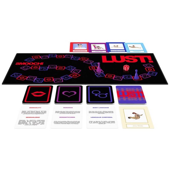 Σέξι Επιτραπέζιο Παιχνίδι - Lust The Passionate Board Game For Two Sex Toys 
