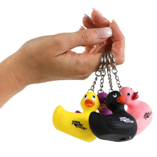 I Rub My Duckie Keychain Yellow Sexy Presents 