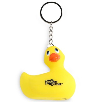 Μπρελόκ Παπάκι - I Rub My Duckie Keychain Yellow