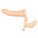 Διπλό Ομοίωμα Με Ζώνη Στραπόν - Plena II Double Penetration Adjustable Strap On Harness Sex Toys 