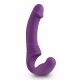 Δονούμενο Διπλό Στραπον Χωρίς Ζώνη - Strapless Strap On Vibrator Purple Sex Toys 