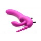 Στραπόν Πολλαπλών Σημείων Με Δόνηση  - Regal Rider Strap On Vibrator Sex Toys 
