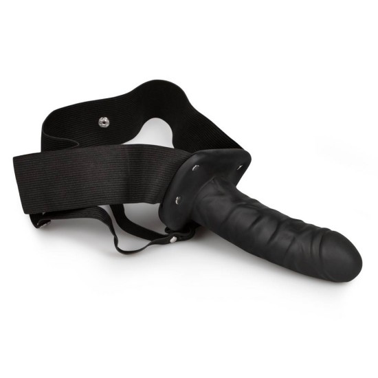 Size Matters Erection Assist Hollow Silicone Strap On Sex Toys