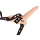 Επαναφορτιζόμενο Δονούμενο Στραπόν - Strap On With Vibrating Dildo 16 cm Sex Toys 