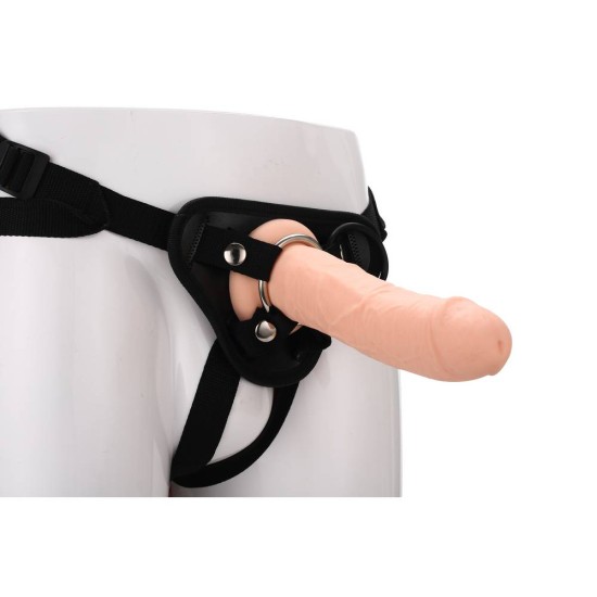 Ζώνη Στραπον Με Ομοίωμα Πέους - Realstuff Strap On Real Dildo 21cm Sex Toys 