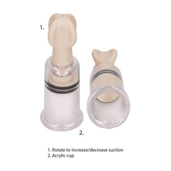 Αναρροφητές Θηλών - Pumped Nipple Suction Set Small Sex Toys 