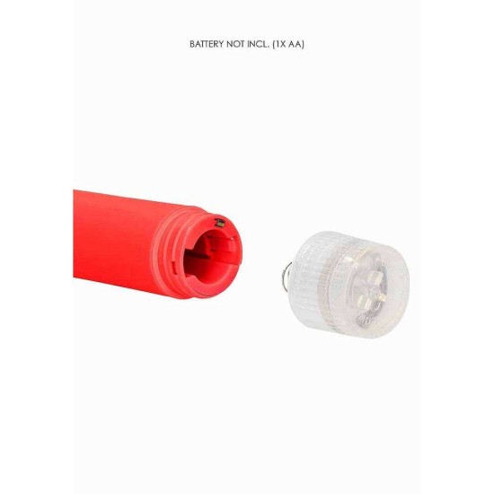 Απαλός Κλασικός Δονητής - Eleni Soft Classic Multispeed Vibrator Red Sex Toys 