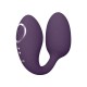 Ασύρματος Διπλός Δονητής Με Παλμούς - Aika Remote Pulse Wave & Vibrating Love Egg Purple Sex Toys 