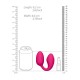 Ασύρματος Διπλός Δονητής Με Παλμούς - Aika Remote Pulse Wave & Vibrating Love Egg Pink Sex Toys 