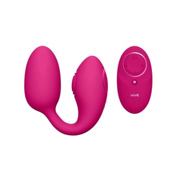 Aika Remote Pulse Wave & Vibrating Love Egg Pink