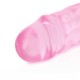 Διάφανο Διπλό Ομοίωμα Πέους - Realistic Double Dong Pink 34cm Sex Toys 