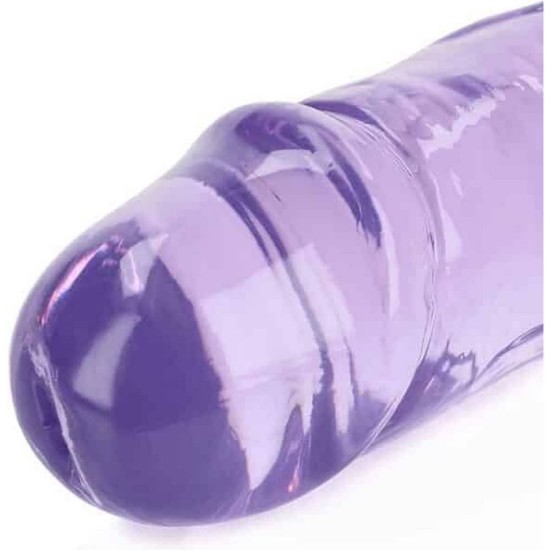Realistic Double Dong Purple 34cm Sex Toys