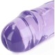 Διάφανο Διπλό Ομοίωμα Πέους - Realistic Double Dong Purple 34cm Sex Toys 