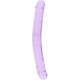 Διάφανο Διπλό Ομοίωμα Πέους - Realistic Double Dong Purple 34cm Sex Toys 