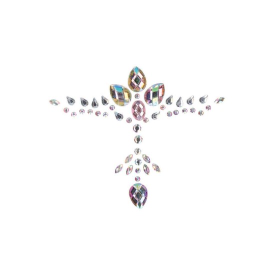 Διακοσμητικά Αυτοκόλλητα Στήθους - Bliss Dazzling Cleavage Bling Sticker Opal Sex Toys 