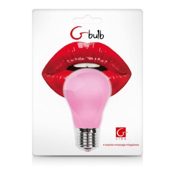 G Bulb Discreet Vibrating Massager Pink