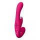 Suki Vibrating Rabbit Strapless Strap On Pink Sex Toys