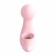 Διπλός Δονητής Με Αναρρόφηση - Desirable Bendable Air Pulse Vibrator Pink Sex Toys 