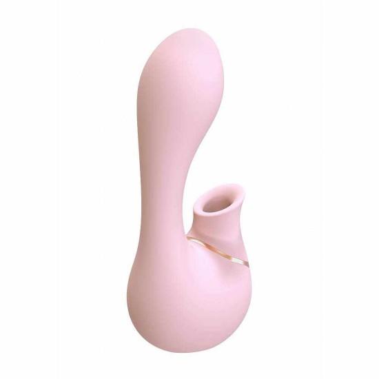 Διπλός Δονητής Με Παλμούς Αέρα - Mythical Soft Pressure Air Wave Stimulation Pink Sex Toys 