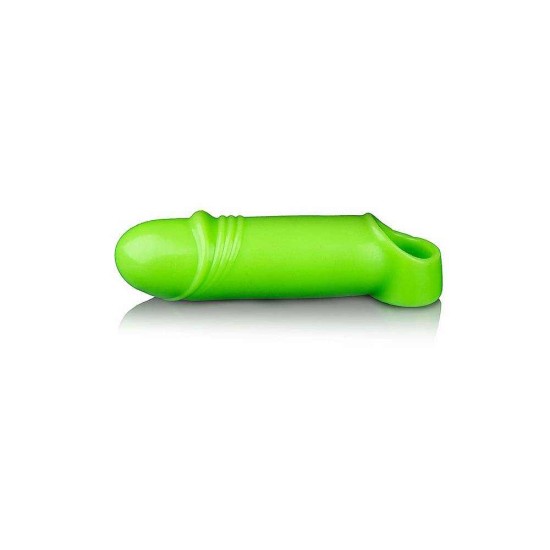 Glow In The Dark Thick Stretchy Penis Sleeve 16cm Sex Toys