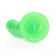 Slim Realistic Dildo Glow In The Dark Neon Green 22cm Sex Toys