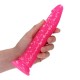 Slim Realistic Dildo Glow In The Dark Neon Pink 22cm Sex Toys