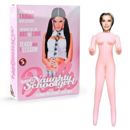Shots Naughty Schoolgirl Inflatable Love Doll Sex Toys