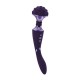 Ισχυρός Διπλός Δονητής - Shiatsu Double Action Bendable Massager Wand Purple Sex Toys 