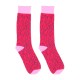 Κάλτσες Με Σχέδια Πέους - Sexy Socks Cocky Socks Pink 42/46 Ερωτικά Εσώρουχα 