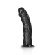 Κυρτό Ρεαλιστικό Πέος - Curved Realistic Dildo With Suction Cup Black 17cm Sex Toys 