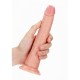 Κυρτό Ρεαλιστικό Πέος - Slim Realistic Dildo With Suction Cup Beige 20cm Sex Toys 