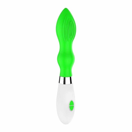 Κλασικός Δονητής Σιλικόνης - Astraea Classic Silicone Vibrator Green Sex Toys 
