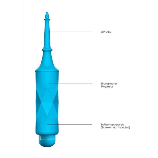 Κλειτοριδικός Δονητής - Circe Bullet Vibrator With Silicone Sleeve Turquoise Sex Toys 