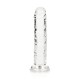 Straight Realistic Dildo With Suction Cup Clear 16cm Sex Toys