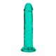 Μαλακό Πέος Χωρίς Όρχεις - Straight Realistic Dildo With Suction Cup Green 16cm Sex Toys 
