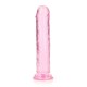 Straight Realistic Dildo With Suction Cup Pink 18cm Sex Toys