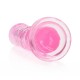 Straight Realistic Dildo With Suction Cup Pink 22cm Sex Toys