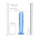 Straight Realistic Dildo With Suction Cup Blue 22cm Sex Toys